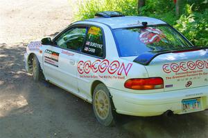 Chuck Surdyke / Cameron Carr Subaru Impreza on SS8, Height O' Land I.