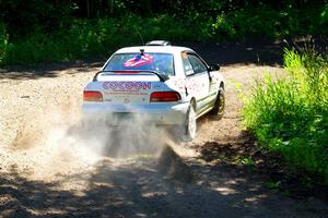 Chuck Surdyke / Cameron Carr Subaru Impreza on SS8, Height O' Land I.