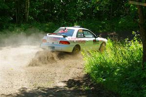 Chuck Surdyke / Cameron Carr Subaru Impreza on SS8, Height O' Land I.