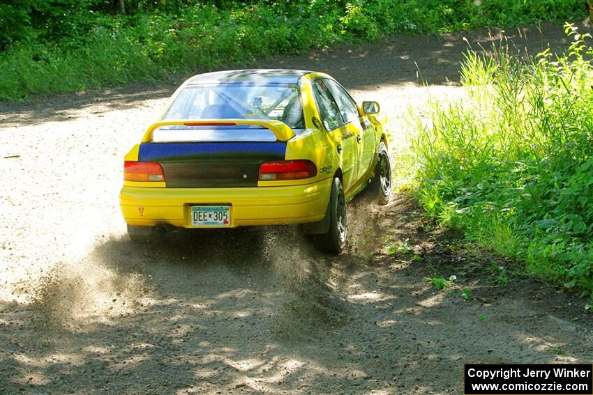 Steve Gingras / Katie Gingras Subaru Impreza on SS8, Height O' Land I.