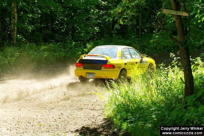 Steve Gingras / Katie Gingras Subaru Impreza on SS8, Height O' Land I.