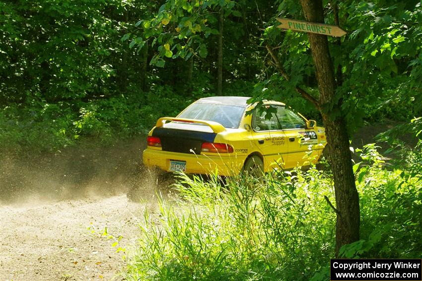 Steve Gingras / Katie Gingras Subaru Impreza on SS8, Height O' Land I.