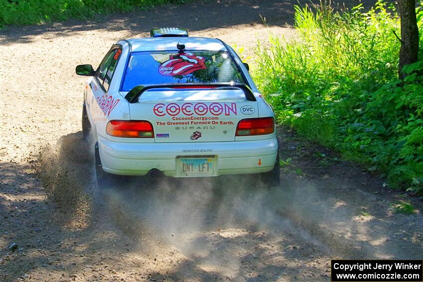 Chuck Surdyke / Cameron Carr Subaru Impreza on SS8, Height O' Land I.