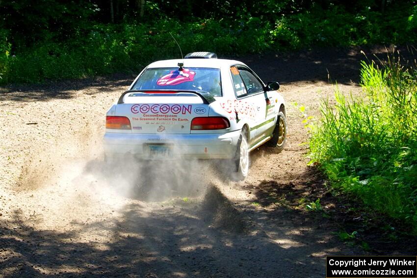 Chuck Surdyke / Cameron Carr Subaru Impreza on SS8, Height O' Land I.