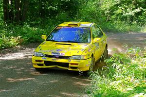 Kevin Allen / Liz Cordara Subaru Impreza on SS8, Height O' Land I.