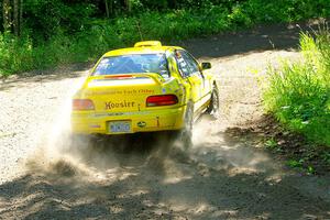 Kevin Allen / Liz Cordara Subaru Impreza on SS8, Height O' Land I.