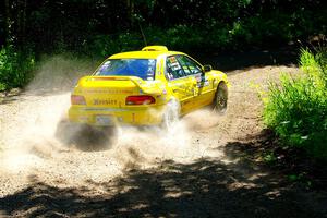 Kevin Allen / Liz Cordara Subaru Impreza on SS8, Height O' Land I.