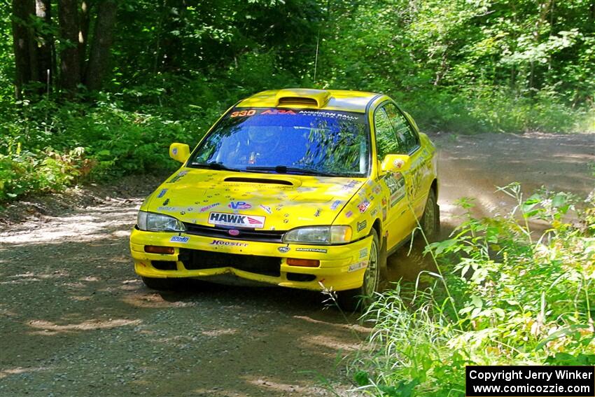 Kevin Allen / Liz Cordara Subaru Impreza on SS8, Height O' Land I.