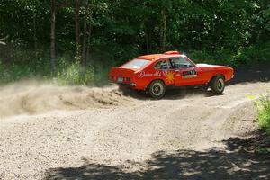 Mike Hurst / Jeremy Wimpey Ford Capri on SS8, Height O' Land I.