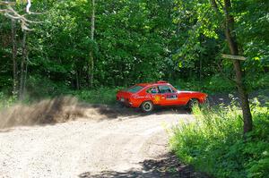 Mike Hurst / Jeremy Wimpey Ford Capri on SS8, Height O' Land I.