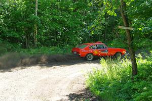 Mike Hurst / Jeremy Wimpey Ford Capri on SS8, Height O' Land I.