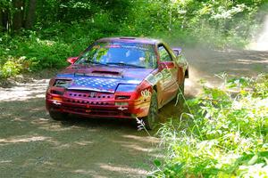 Al Dantes, Jr. / Andrew Sims Mazda RX-7 LS on SS8, Height O' Land I.