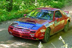 Al Dantes, Jr. / Andrew Sims Mazda RX-7 LS on SS8, Height O' Land I.