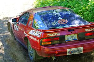 Al Dantes, Jr. / Andrew Sims Mazda RX-7 LS on SS8, Height O' Land I.