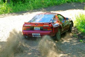 Al Dantes, Jr. / Andrew Sims Mazda RX-7 LS on SS8, Height O' Land I.