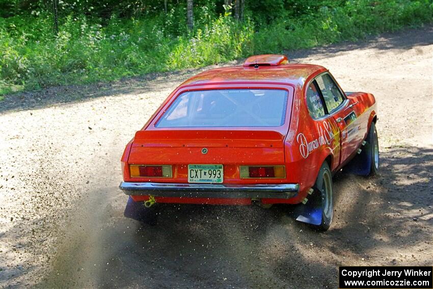 Mike Hurst / Jeremy Wimpey Ford Capri on SS8, Height O' Land I.