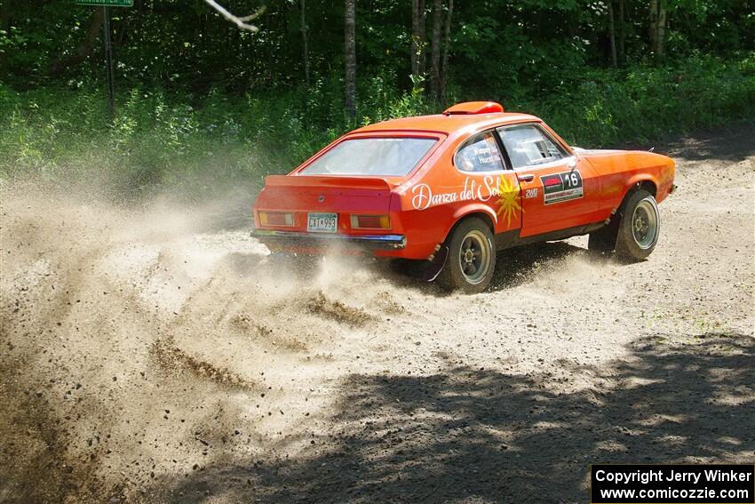 Mike Hurst / Jeremy Wimpey Ford Capri on SS8, Height O' Land I.