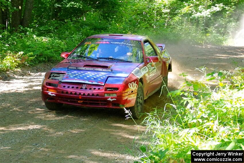 Al Dantes, Jr. / Andrew Sims Mazda RX-7 LS on SS8, Height O' Land I.