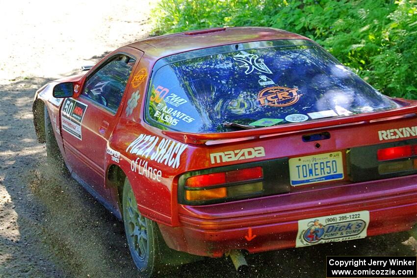 Al Dantes, Jr. / Andrew Sims Mazda RX-7 LS on SS8, Height O' Land I.