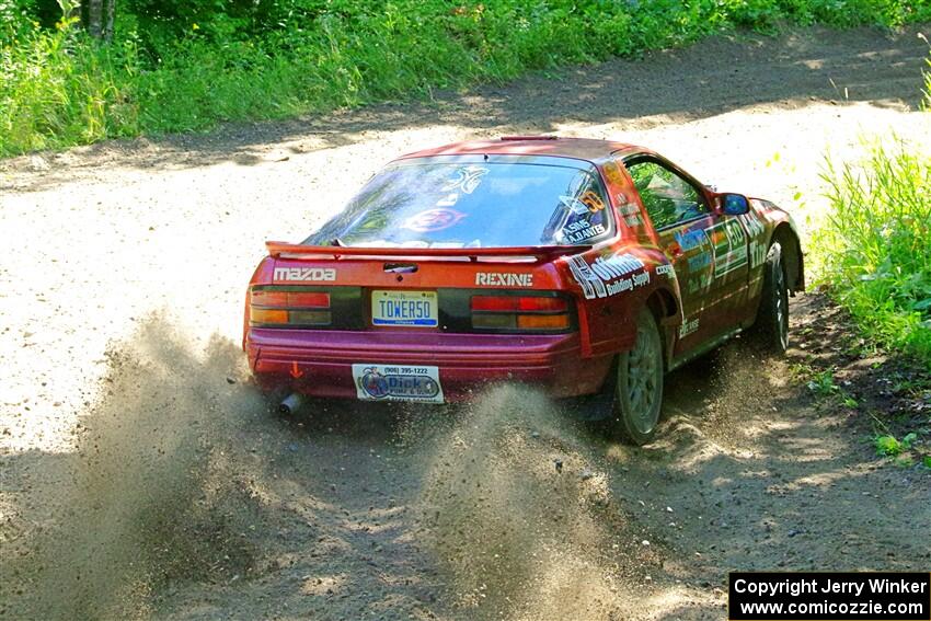 Al Dantes, Jr. / Andrew Sims Mazda RX-7 LS on SS8, Height O' Land I.