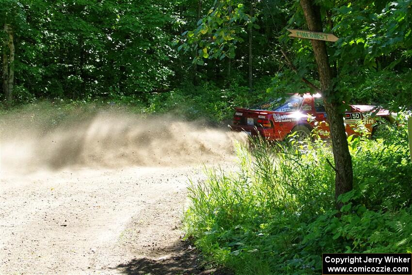 Al Dantes, Jr. / Andrew Sims Mazda RX-7 LS on SS8, Height O' Land I.