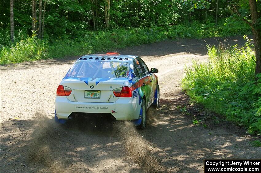 George Hammerbeck / Lewis May BMW 335xi on SS8, Height O' Land I.