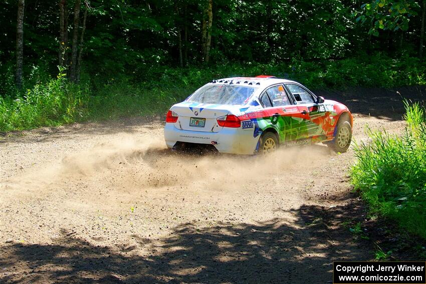 George Hammerbeck / Lewis May BMW 335xi on SS8, Height O' Land I.