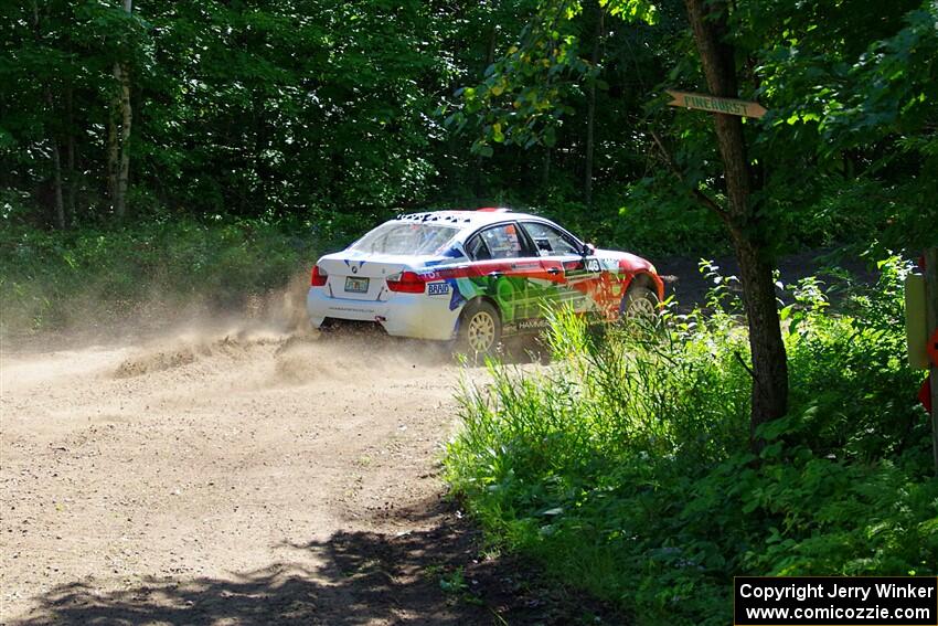 George Hammerbeck / Lewis May BMW 335xi on SS8, Height O' Land I.