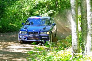 Ryan George / Heather Stieber-George BMW M3 on SS11, Height O' Land II. on SS8, Height O' Land I.