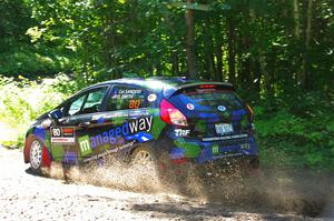 Ryan Sanders / Oliver Smith Ford Fiesta ST on SS8, Height O' Land I.