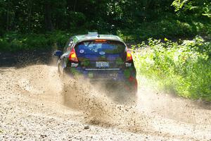 Ryan Sanders / Oliver Smith Ford Fiesta ST on SS8, Height O' Land I.