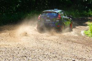 Ryan Sanders / Oliver Smith Ford Fiesta ST on SS8, Height O' Land I.