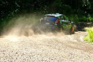 Ryan Sanders / Oliver Smith Ford Fiesta ST on SS8, Height O' Land I.