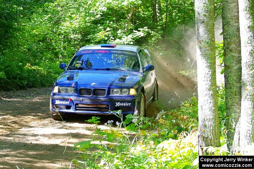 Ryan George / Heather Stieber-George BMW M3 on SS11, Height O' Land II. on SS8, Height O' Land I.