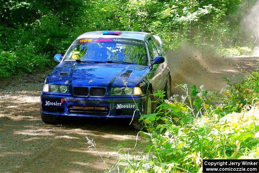 Ryan George / Heather Stieber-George BMW M3 on SS11, Height O' Land II. on SS8, Height O' Land I.