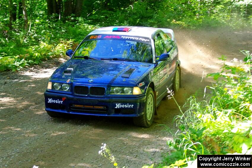 Ryan George / Heather Stieber-George BMW M3 on SS11, Height O' Land II. on SS8, Height O' Land I.