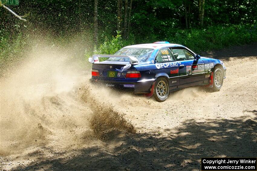 Ryan George / Heather Stieber-George BMW M3 on SS11, Height O' Land II. on SS8, Height O' Land I.