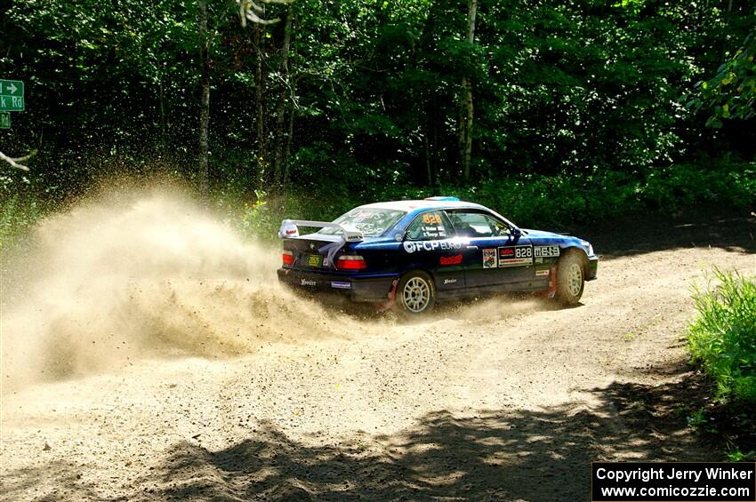 Ryan George / Heather Stieber-George BMW M3 on SS11, Height O' Land II. on SS8, Height O' Land I.