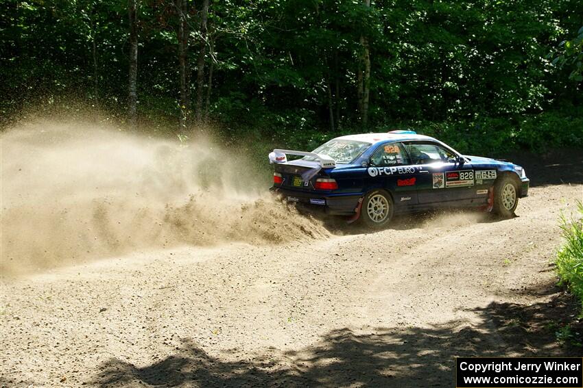 Ryan George / Heather Stieber-George BMW M3 on SS11, Height O' Land II. on SS8, Height O' Land I.