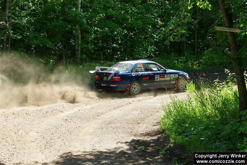 Ryan George / Heather Stieber-George BMW M3 on SS11, Height O' Land II. on SS8, Height O' Land I.