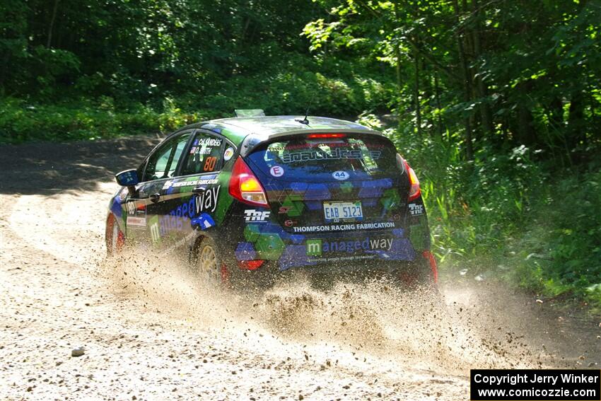 Ryan Sanders / Oliver Smith Ford Fiesta ST on SS8, Height O' Land I.