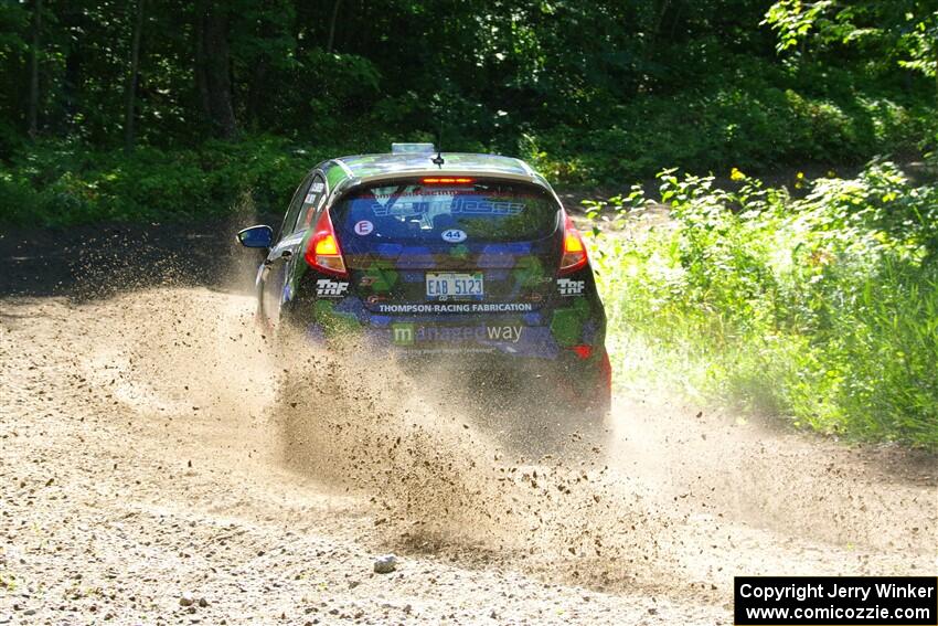 Ryan Sanders / Oliver Smith Ford Fiesta ST on SS8, Height O' Land I.