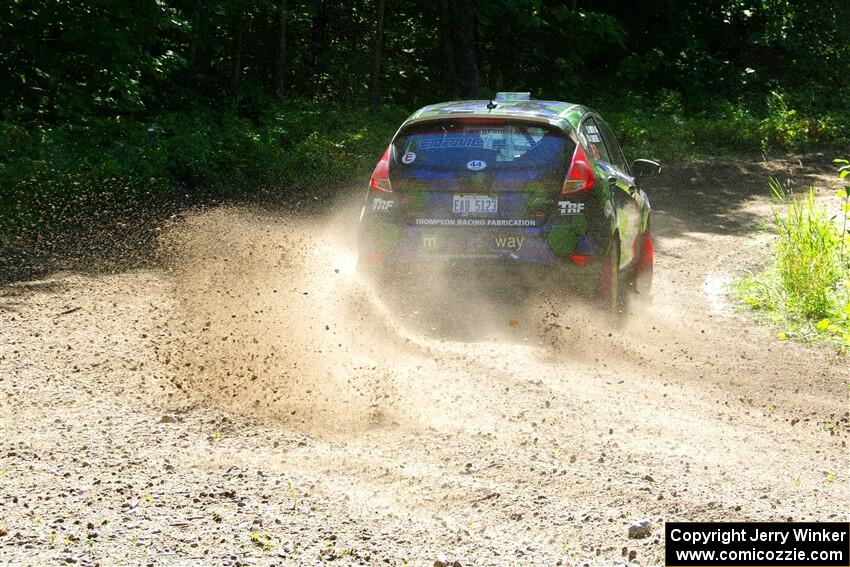 Ryan Sanders / Oliver Smith Ford Fiesta ST on SS8, Height O' Land I.