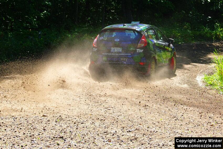 Ryan Sanders / Oliver Smith Ford Fiesta ST on SS8, Height O' Land I.