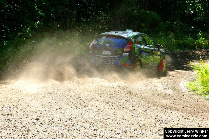 Ryan Sanders / Oliver Smith Ford Fiesta ST on SS8, Height O' Land I.