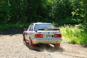 Calvin Cooper / Kelsey Stephens BMW 318is on SS8, Height O' Land I.