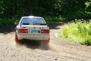 Calvin Cooper / Kelsey Stephens BMW 318is on SS8, Height O' Land I.