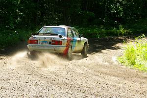 Calvin Cooper / Kelsey Stephens BMW 318is on SS8, Height O' Land I.