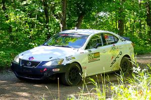 Nathan Odle / Alex Gelsomino Lexus IS250 on SS8, Height O' Land I.