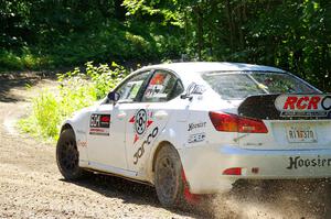 Nathan Odle / Alex Gelsomino Lexus IS250 on SS8, Height O' Land I.